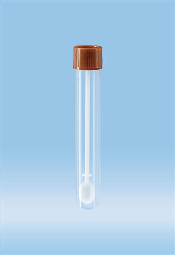 80.623.111 | Feces tube, Screw cap,  101 x 16.5 mm, transparent
