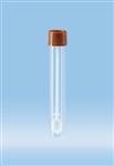 80.623.111 | Feces tube, Screw cap,  101 x 16.5 mm, transparent