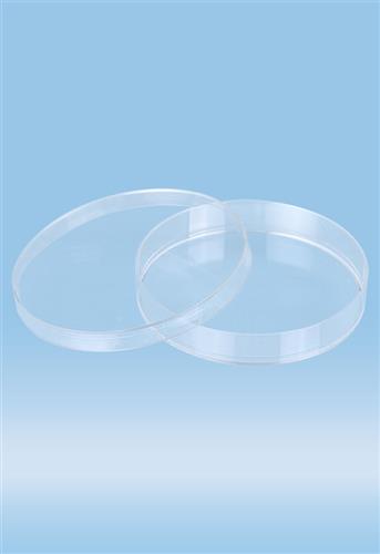 82.1472.001 | Petri dish, 92 x 16 mm, transparent, without ventilation cams, sterile