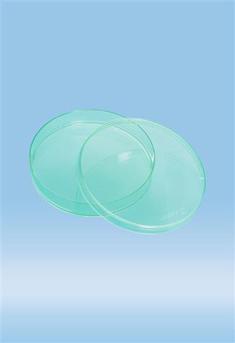 82.1473.080 | Petri dish, 92 x 16 mm, green, with ventilation cams
