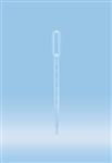 86.1171.020 | Transfer pipette, 3.5 ml, (LxW): 155 x 15 mm, LD-PE, transparent, graduated, 20/bag, sterile
