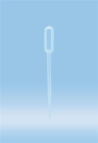 86.1174.300 | Transfer pipette, 6 ml, (LxW): 152 x 15 mm, LD-PE, transparent