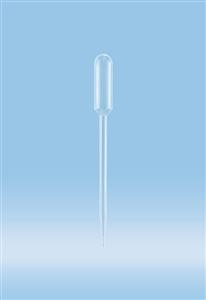 86.1175.020 | Transfer pipette, 6 ml, (LxW): 146 x 15 mm, LD-PE, transparent, fine tip, 20/bag, sterile