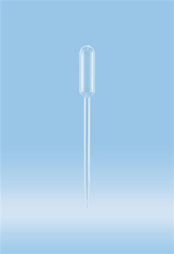 86.1175.300 | Transfer pipette, 6 ml, (LxW): 146 x 15 mm, LD-PE, transparent, fine tip