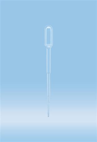 86.1180 | Transfer pipette, 1 ml, (LxW): 104 x 10 mm, LD-PE, transparent, fine tip