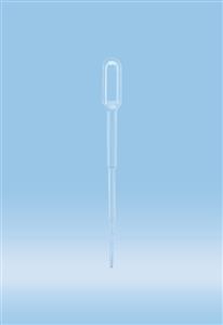 86.1180 | Transfer pipette, 1 ml, (LxW): 104 x 10 mm, LD-PE, transparent, fine tip