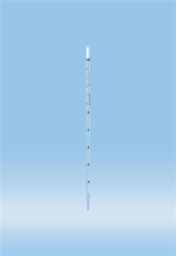 86.1253.001 | Serological pipette, plugged, 5 ml, sterile, non-pyrogenic/endotoxin-free, non-cytotoxic, 1/blister