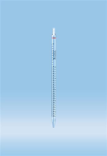 86.1685.020 | Serological pipette, plugged, 25 ml, sterile, 20 piece(s)/bag