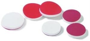 27097-U | PK100 8MM SEPTA RED PTFE SILICONE