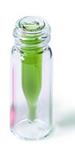 27418 | PK100 CLEAR S T STEP VIAL W 250UL GLASS INSERT