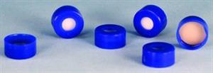 29320-U | PK100 BLUE CAP 9MM BONDED PRE SLIT PTFE SILICONE S