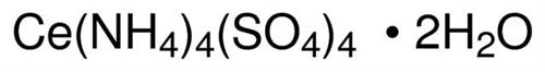 383090-100G | AMMONIUM CERIUM IV SULFATE DIHYDRATE ACS REAGENT 9