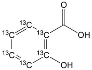 43825-5MG | SALICYLIC ACID PHENYL 13C6