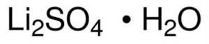 62612-500G | LITHIUM SULFATE MONOHYDRATE BIOULTRA 99.0 T