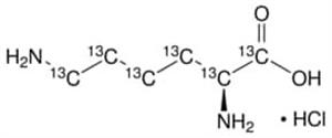 643459-250MG | L LYSINE 13C6 HYDROCHLORIDE 99 ATOM 13C 95 CP