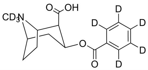 B-013-1ML | BENZOYLECGONINE D8100 G ML IN METHANOL AMPULE OF 1
