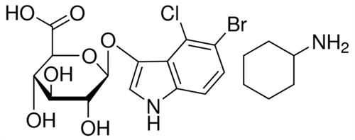 B8049-5TAB | 5 BROMO 4 CHLORO 3 INDOLYL B D GLUCURONIDE X GLCA