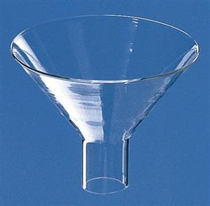 BR146523-1EA | BRAND R GLASS POWDER FUNNEL SHORT WIDE STEM TOP DI
