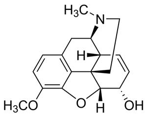 C-006-1ML | Codeine solution1 mg/mL in methanol, ampule of 1 mL, certified reference material