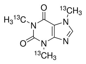 C-082-1ML | CAFFEINE 13C31.0 MG ML IN METHANOL AMPULE OF 1 ML