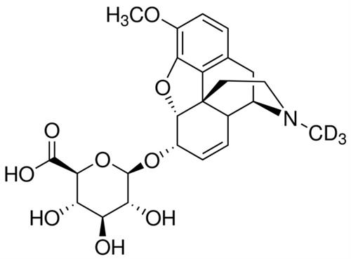 C-138-1ML | CODEINE 6 BETA D GLUCURONIDE D3 SOLUT 100 G ML IN
