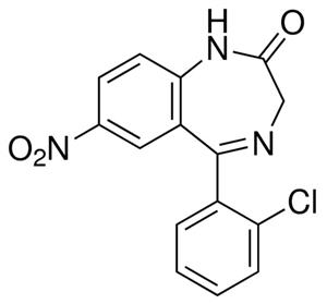 C-907-1ML | Clonazepam solution1.0 mg/mL in methanol, ampule of 1 mL, certified reference material