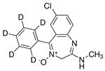 C-912-1ML | CHLORDIAZEPOXIDE D5100 G ML IN METHANOL AMPULE OF
