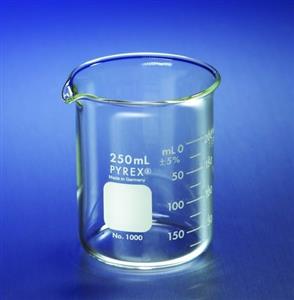 CLS10002L-8EA | PYREX R STANDARD GRIFFIN BEAKER LOW FORM CAPACITY