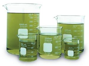 CLS1000PACK-1EA | PYREX R STANDARD GRIFFIN BEAKER LOW FORM ASSORTED