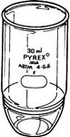 CLS3294050C-9EA | PYREX R BRAND GOOCH CRUCIBLE HIGH FORM WITH FRITTE
