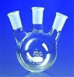 CLS4965250-1EA | PYREX R ROUND BOTTOM THREE NECK ANGLE TYPE DISTILL