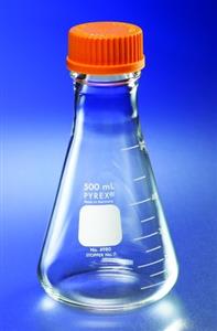 CLS49954L-1EA | PYREX R WIDE MOUTH GRADUATED ERLENMEYER FLASK WITH