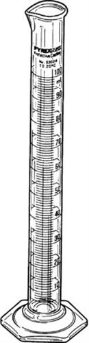 CLS630242L-2EA | PYREXPLUS R SINGLE METRIC SCALE GRADUATED CYLINDER