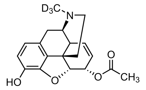 A-006-1ML | 6 ACETYLMORPHINE D3100 G ML IN ACETONITRILE AMPULE