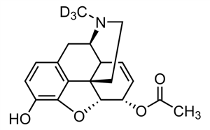 A-006-1ML | 6 ACETYLMORPHINE D3100 G ML IN ACETONITRILE AMPULE