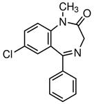 D-907-1ML | Diazepam solution1.0 mg/mL in methanol, ampule of 1 mL, certified reference material