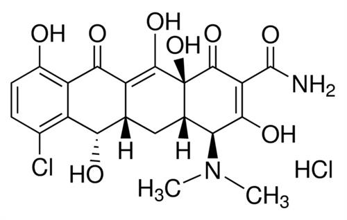 D6140-1G | DEMECLOCYCLINE HYDROCHLORIDE CRYSTALLINE