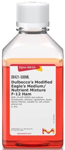 D6421-6X500ML | DULBECCO S MODIFIED EAGLE S MEDIUM NUTRIENT MIXTUR