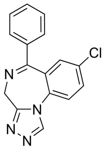 E-901-1ML | ESTAZOLAM1.0 MG ML IN METHANOL AMPULE OF 1 ML CERT