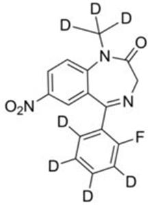 F-915-1ML | FLUNITRAZEPAM D7100 G ML IN METHANOL AMPULE OF 1 M