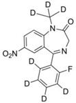 F-915-1ML | FLUNITRAZEPAM D7100 G ML IN METHANOL AMPULE OF 1 M