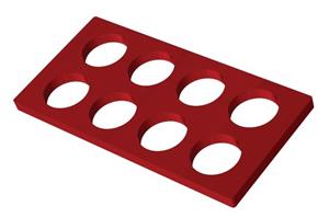 GBL664301-25EA | PRESS TO SEAL SILICONE ISOLATOR 8 9 MM DIAM. X 2.5