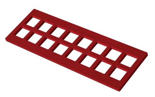 GBL665217-25EA | PRESS TO SEAL SILICONE ISOLATOR 16 7 MM X 7 MM X 2