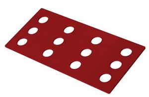 GBL665506-25EA | PRESS TO SEAL SILICONE ISOLATOR 12 4.5 MM DIAM X 0