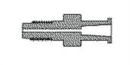 GE18-1027-62 | UNION LUERLOCK FEMALE M6 MALE