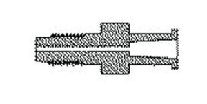 GE18-1027-62 | UNION LUERLOCK FEMALE M6 MALE