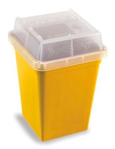 HS120178 | SHARPS CONTAINER 1 L YELLOW POLYPROPYLENE