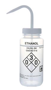 HS120253 | WIDE MOUTH SAFETY LABELLED WASH BOTTLE LDPE CAPACI