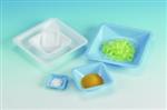 HS1421A | WEIGH BOAT SMALL BLUE POLYSTYRENE SQUARE PK OF 500