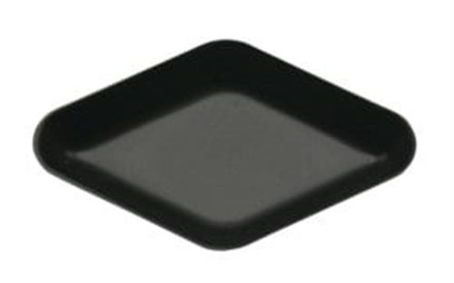 HS1426AA | DIAMOND SHAPED WEIGH BOAT POLYSTYRENE 5ML BLACK AN